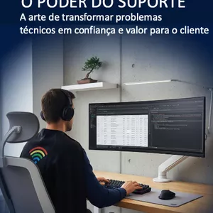 Imagem de capa para o Ebook O PODER DO SUPORTE - FUNDAMENTOS DO SUPORTE TÉCNICO