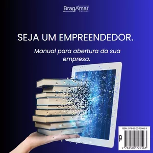 Imagem de capa para o Ebook SEJA UM EMPREENDEDOR. MANUAL PARA ABERTURA DA SUA EMPRESA.