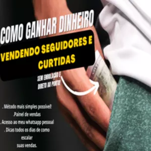 Imagem de capa para o Ebook COMO VENDER SEGUIDORES E CURTIDAS. MÉTODO MAIS FÁCIL DE GANHAR DINHEIRO NA INTERNET