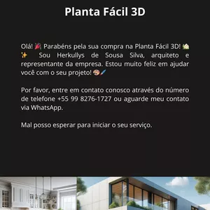 Imagem de capa para o Ebook VOCÊ ESTÁ COMPRANDO UM  PROJETO DE ARQUITETURA DA EMPRESA PLANTA FÁCIL 3D