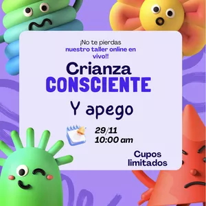 Imagen de portada para Curso online Crianza Consciente y Apego