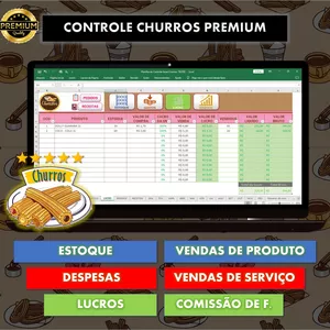 Imagem do curso Planilha Controle De Vendas Churros