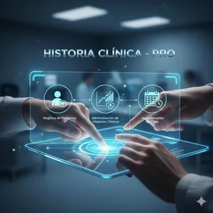 Imagen de portada para Curso online Sistema Historia Clínica PRO V1 – Gestión Médica para Clínicas y Consultorios
