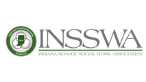 Indiana School Social Work Association Webinar Library logo