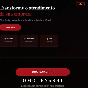 Imagem do curso Curso Omotenashi — A Arte Japonesa da Hospitalidade
