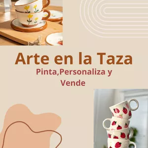 Imagen de portada para Ebook Arte en la Taza: Pinta, Personaliza y Vende