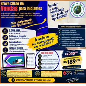 Breve Curso de Vendas para Iniciantes