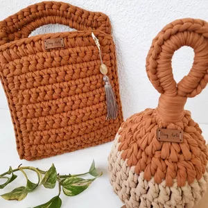Imagem de CURSO LIXEIRA + PESO DE PORTA criado por Lorenna Bay Crochet na hotmart