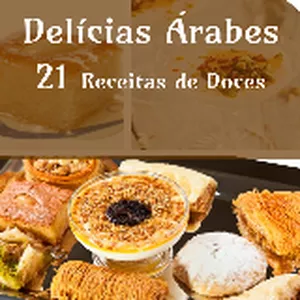 Imagem de capa para o Ebook Deliciosas receitas Arabes