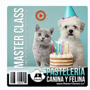 Imagen de portada para Curso online Pasteleria canina y felina