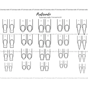 Cover image for Ebook Perfect French Tip: Precision Practice Sheet (001)