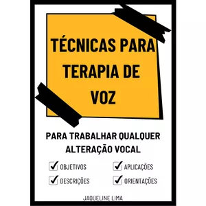 Curso TÉCNICAS PARA TERAPIA DE VOZ