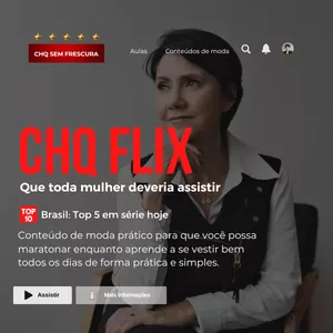 Imagem de capa para o Curso online CHIQUE FLIX