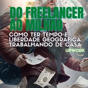 Imagem de capa para o Ebook Trabalhe em casa e ganhe em dólar sem investimento