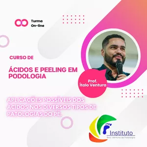 Imagem de capa para o Curso online Curso de Ácidos e Peeling em Podologia