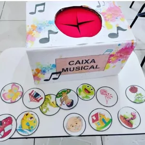 Imagem de capa para o Ebook Ficha para caixa musical