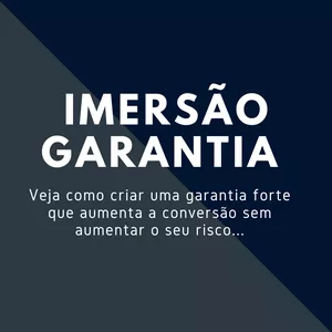 Imagem de capa para o Curso online IMERSÃO GARANTIA