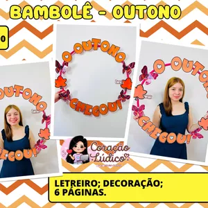 Imagem de capa para o Ebook 🍁Bambolê - Outono