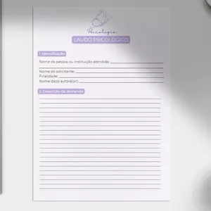 Imagem de capa para o Ebook Laudo Psicológico