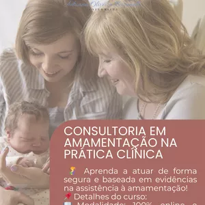 Imagem de capa para o Curso online CONSULTORIA EM AMAMENTAÇÃO NA PRÁTICA CLÍNICA 