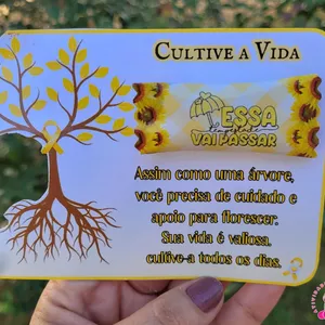 Imagem de capa para o Ebook Cartão Setembro Amarelo árvore da vida 🌳