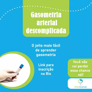 Imagem de capa para o Curso online Gasometria Arterial Descomplicada