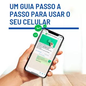 Imagem de capa para o Ebook Um Guia Passo A Passo Para Usar O Seu Celular - Indicado para Melhor Idade