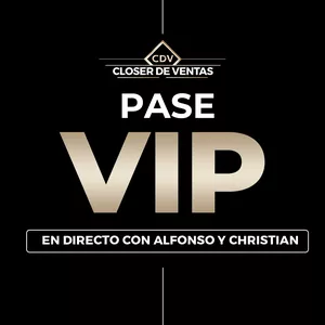 Imagen de portada para Curso online Pase VIP Closer de Ventas