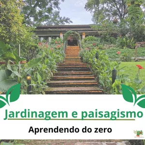 Imagem de capa para o Curso online Jardinagem e paisagismo - Aprendendo do zero