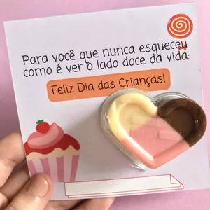 Imagem de capa para o Ebook Cartão para brinde - Dia das crianças (para adultos)