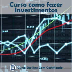 Curso online em videoaula sobre Investimentos