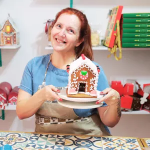 Imagem de capa para o Curso online Casinha de Gingerbread
