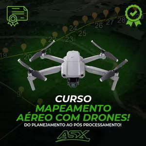 Curso Curso Mapeamento Aéreo com Drones