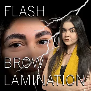 Imagem de capa para o Curso online Flash Brow Lamination