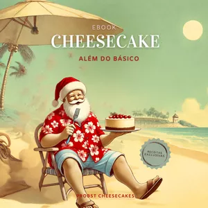 Imagem de capa para o Ebook Cheesecakes - Além do Básico