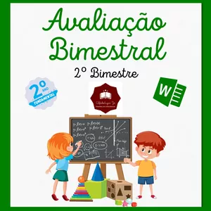 AVALIAÇÃO 2º BIMESTRE - 2º ANO ENSINO FUNDAMENTAL 