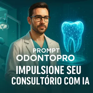 Imagem de capa para o Ebook Prompt OdontoPro