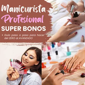 Imagen de portada para Ebook Manicurista Profesional y Super Bonos