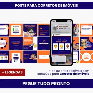 Imagem do curso PACK PARA CORRETOR DE IMÓVEIS