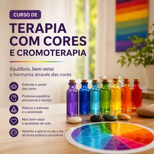Imagem do curso Curso Completo De Terapia Com Cores E Cromoterapia