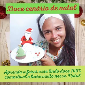 Doce cenário Natalino