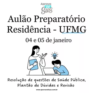 Imagem de capa para o Curso online Aulão Preparatório - Residência UFMG