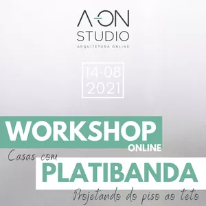 Imagem de capa para o Evento online Workshop Online - Casas com platibanda