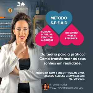Imagem do curso Método SPEAD - Do sonho para a realidade, da teoria para a prática