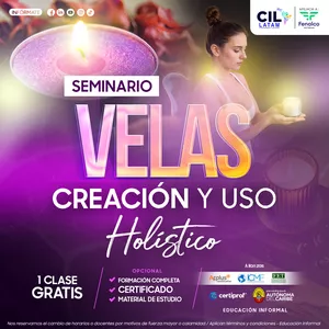 Imagen de portada para Curso online Seminario Velas 