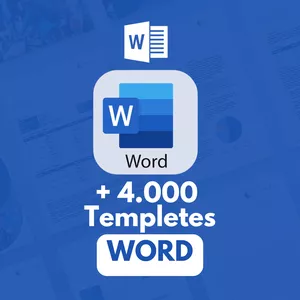 Imagem de capa para o Curso online Pack +4.000 Templates Word