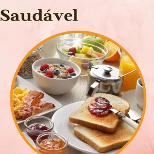 Imagem de capa para o Ebook 15 Receitas de Café da Manhã Saudável e Barato