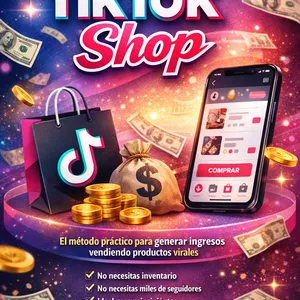 Imagen de portada para Ebook Cómo Ganar Dinero con TikTok Shop