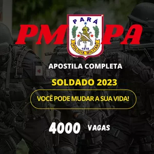 Imagem de capa para o Ebook Apostila PMPA completa