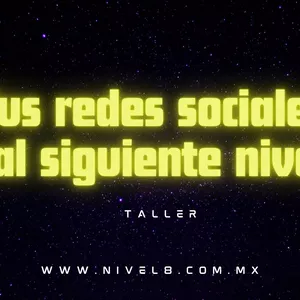 Imagen de portada para Curso online Taller: Tus redes sociales al siguiente nivel 